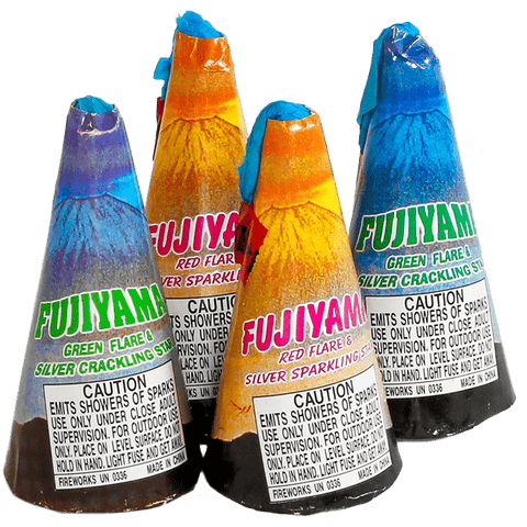 FUJIAMA CONE FOUNTAIN PACK - Online Fireworks